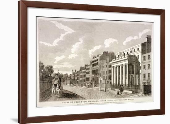 Lincoln's Inn Fields, Holborn, London, 1813-null-Framed Giclee Print