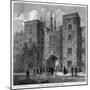 Lincoln's Inn Gate, Chancery Lane-null-Mounted Art Print