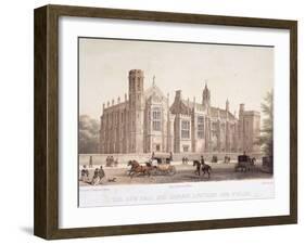 Lincoln's Inn, Holborn, London, 1854-Jules Louis Arnout-Framed Giclee Print