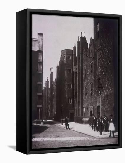 Lincoln's Inn, Old Square, Holborn, London, 1867-Henry Dixon-Framed Stretched Canvas