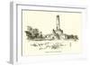 Lincoln's Tomb and Monument-null-Framed Giclee Print