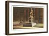 Lincoln Statue, Ft. Wayne, Indiana-null-Framed Art Print