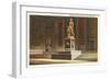 Lincoln Statue, Ft. Wayne, Indiana-null-Framed Art Print