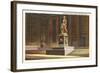 Lincoln Statue, Ft. Wayne, Indiana-null-Framed Art Print