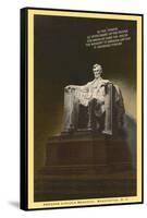 Lincoln Statue, Washington D.C.-null-Framed Stretched Canvas