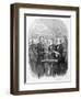 Lincoln Taking the Oath at His Second Inauguration, March 4, 1865, Published 1865-null-Framed Giclee Print