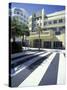 Lincoln Theater on Lincoln Road, South Beach, Miami, Florida, USA-Robin Hill-Stretched Canvas