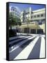 Lincoln Theater on Lincoln Road, South Beach, Miami, Florida, USA-Robin Hill-Framed Stretched Canvas