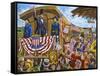 Lincoln to Washington-Lee Dubin-Framed Stretched Canvas