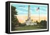 Lincoln Tomb, Springfield, Illinois-null-Framed Stretched Canvas