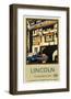Lincoln Tudor Building and Boat-null-Framed Art Print