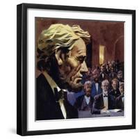 Lincoln Was Elected to the State Legislature of Illinois in 1834-null-Framed Premium Giclee Print