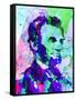 Lincoln Watercolor-Anna Malkin-Framed Stretched Canvas