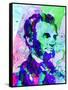 Lincoln Watercolor-Anna Malkin-Framed Stretched Canvas