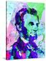 Lincoln Watercolor-Anna Malkin-Stretched Canvas