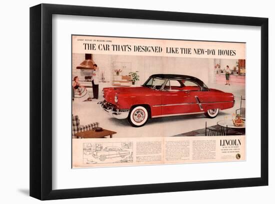 Lincoln1953 Like New Day Homes-null-Framed Art Print