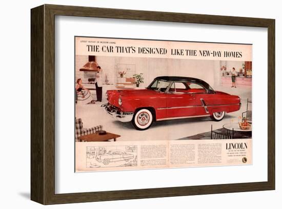 Lincoln1953 Like New Day Homes-null-Framed Art Print