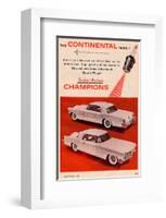 Lincoln1956 Continental Markii-null-Framed Premium Giclee Print