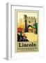 Lincoln-null-Framed Art Print