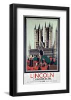 Lincoln-null-Framed Art Print