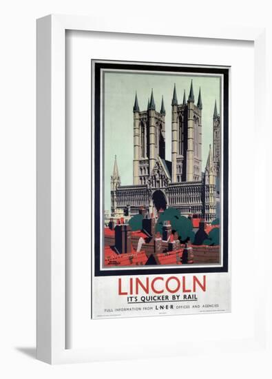 Lincoln-null-Framed Art Print