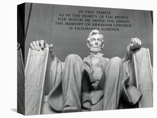 Lincoln-Daniel Chester French-Stretched Canvas