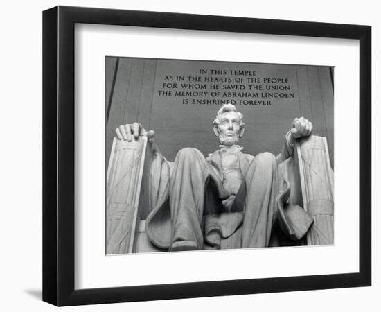 Lincoln-Daniel Chester French-Framed Photographic Print