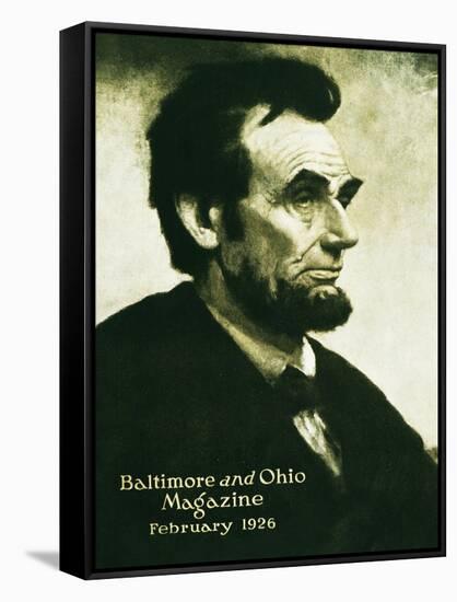 Lincoln-Charles H. Dickson-Framed Stretched Canvas