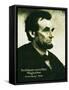 Lincoln-Charles H. Dickson-Framed Stretched Canvas