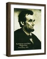 Lincoln-Charles H. Dickson-Framed Giclee Print