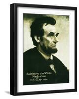 Lincoln-Charles H. Dickson-Framed Giclee Print