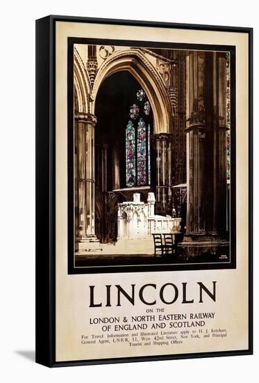 Lincoln-Fred Taylor-Framed Stretched Canvas