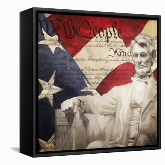 Lincoln-Jason Bullard-Framed Stretched Canvas