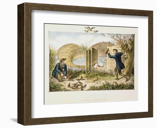 Lincolnshire Duck Decoy, C1845-null-Framed Giclee Print