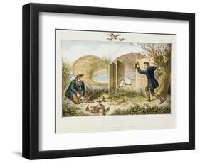 Lincolnshire Duck Decoy, C1845-null-Framed Giclee Print