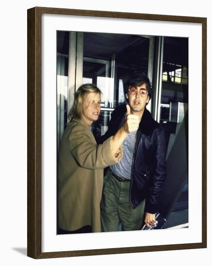 Linda and Paul Mccartney-David Mcgough-Framed Premium Photographic Print