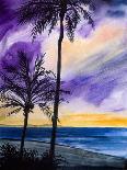 Blue Tropic Nights I-Linda Baliko-Art Print