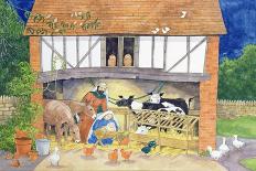 Ducks by the Open Door-Linda Benton-Giclee Print