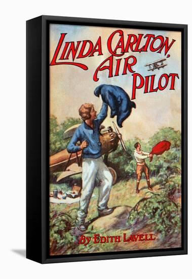Linda Carlton Air Pilot-null-Framed Stretched Canvas