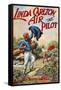 Linda Carlton Air Pilot-null-Framed Stretched Canvas