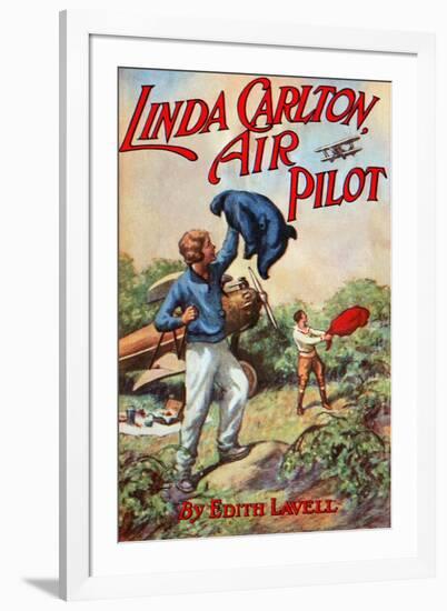 Linda Carlton Air Pilot-null-Framed Art Print