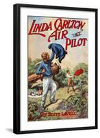 Linda Carlton Air Pilot-null-Framed Art Print