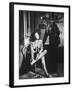 Linda Darnell, Charles Bickford, Fallen Angel, 1945-null-Framed Photographic Print