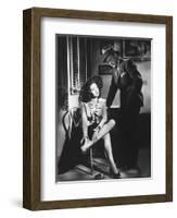 Linda Darnell, Charles Bickford, Fallen Angel, 1945-null-Framed Photographic Print