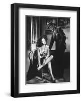 Linda Darnell, Charles Bickford, Fallen Angel, 1945-null-Framed Photographic Print