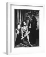 Linda Darnell, Charles Bickford, Fallen Angel, 1945-null-Framed Photographic Print