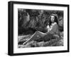 Linda Darnell dans les annees 40 in the 40's (b/w photo)-null-Framed Photo