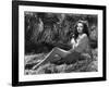 Linda Darnell dans les annees 40 in the 40's (b/w photo)-null-Framed Photo