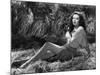 Linda Darnell dans les annees 40 in the 40's (b/w photo)-null-Mounted Photo