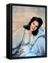 Linda Darnell dans les annees 40 in the 40's (photo)-null-Framed Stretched Canvas